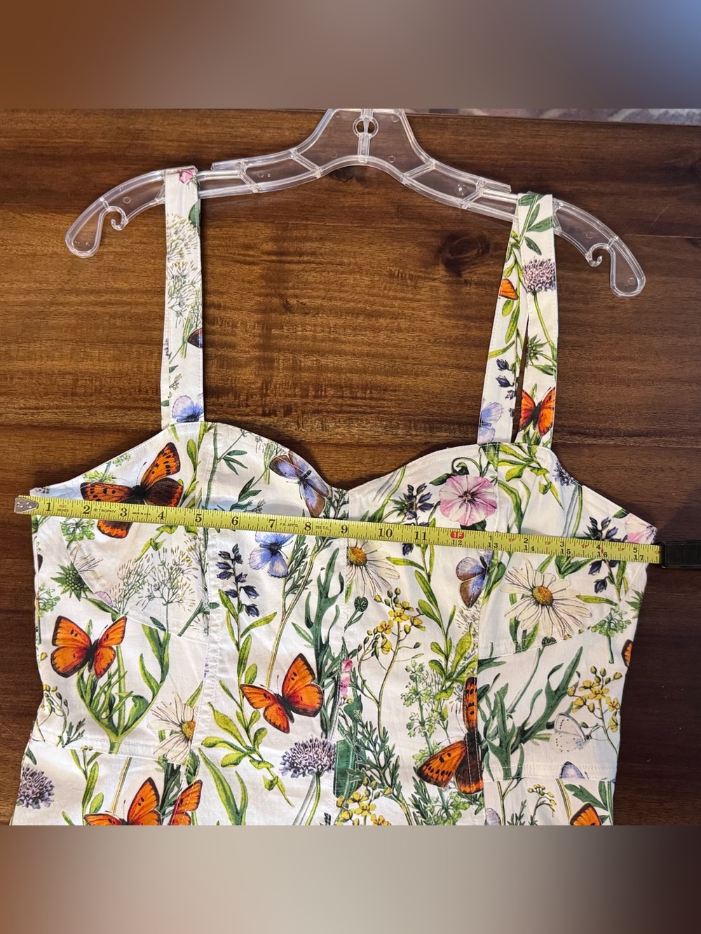 Avec Les Filles White Floral & Butterfly Maxi Dress - Picture 7 of 14